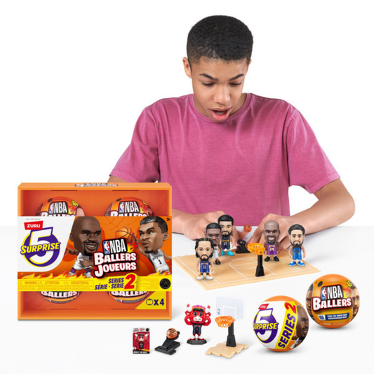 ZURU - 4-Pack NBA Ballers Series 2 Surprise Balls