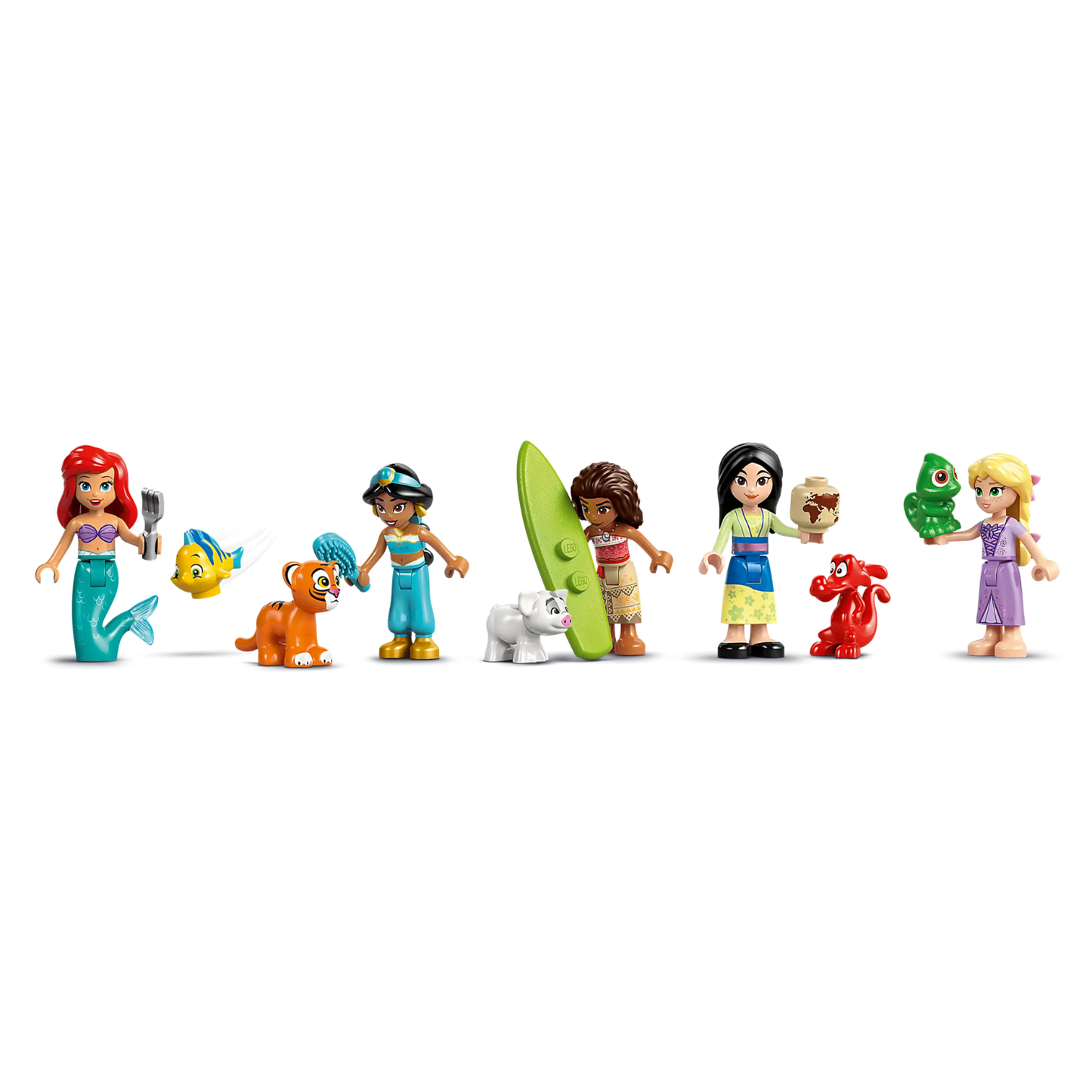 LEGO - Le Château des Princesses et les Animaux Royaux Disney 43267-princess-castle-&-royal-pets-costco-7
