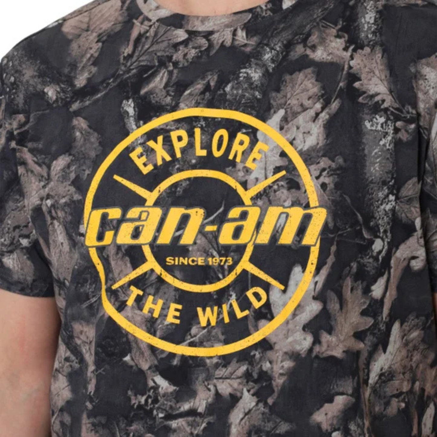 CAN-AM - Chandail Manches Courtes pour Homme-Mens-tshirt-Camouflage-Gris-Brun-Grey-Brown-1997335-2008521