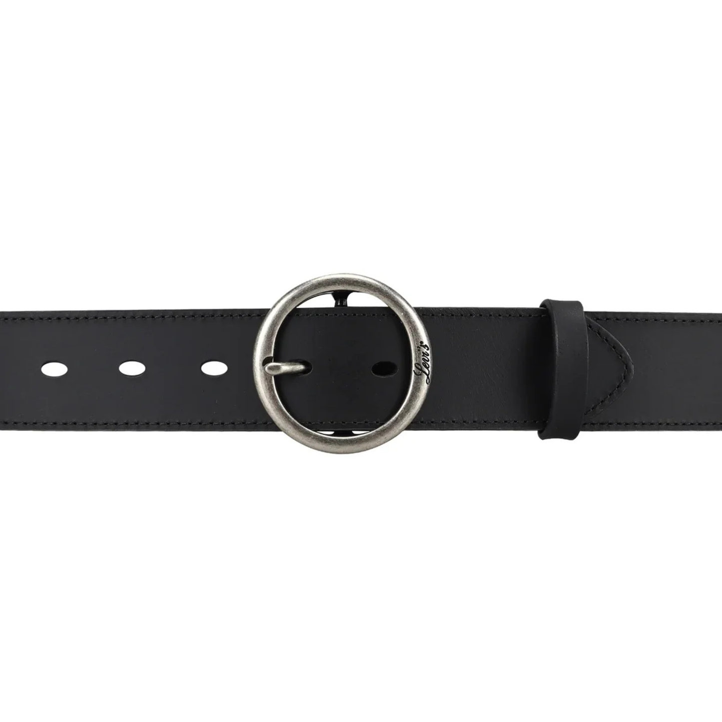 LEVI'S - Ceinture en cuir pour Femme-Womens-Leather-Belt-Noir-Black-1955336-1974935