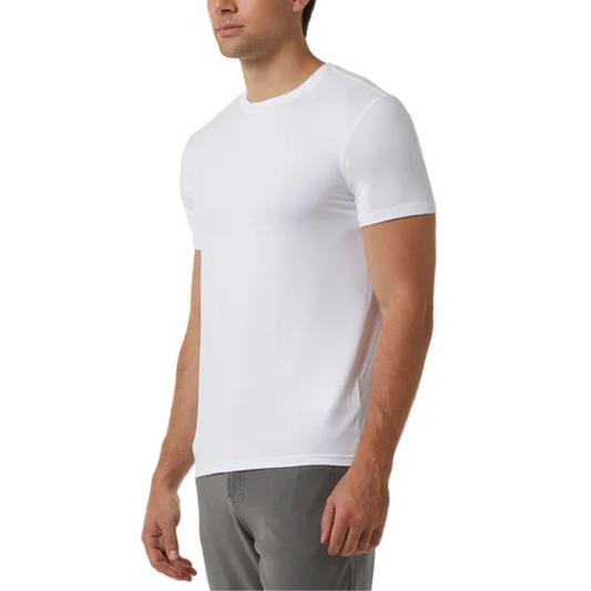 32° COOL - Paquet de 4 Chandails Manches Courtes pour Homme-Mens-4-Pack-Short-Sleeve-t-Shirt-Blanc-White-5679040-1878924