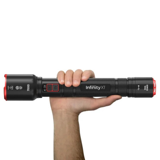 INFINITY X1 - Lampe de Poche à Alimentation Hybride 7000 Lumens-Dual-Power-Flashlight-1806405