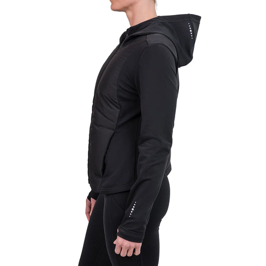 TUFF ATHLETICS - Veste Doublée Polaire pour Femme-costco-women's-fleece-lined-jacket-1815576-noir-black-2