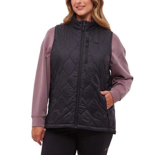 BENCH - Veste Sans Manche pour Femme-WOMEN'S-SLEEVELESS-VEST-COSTCO-1927200-1929624-BLACK-NOIR-2