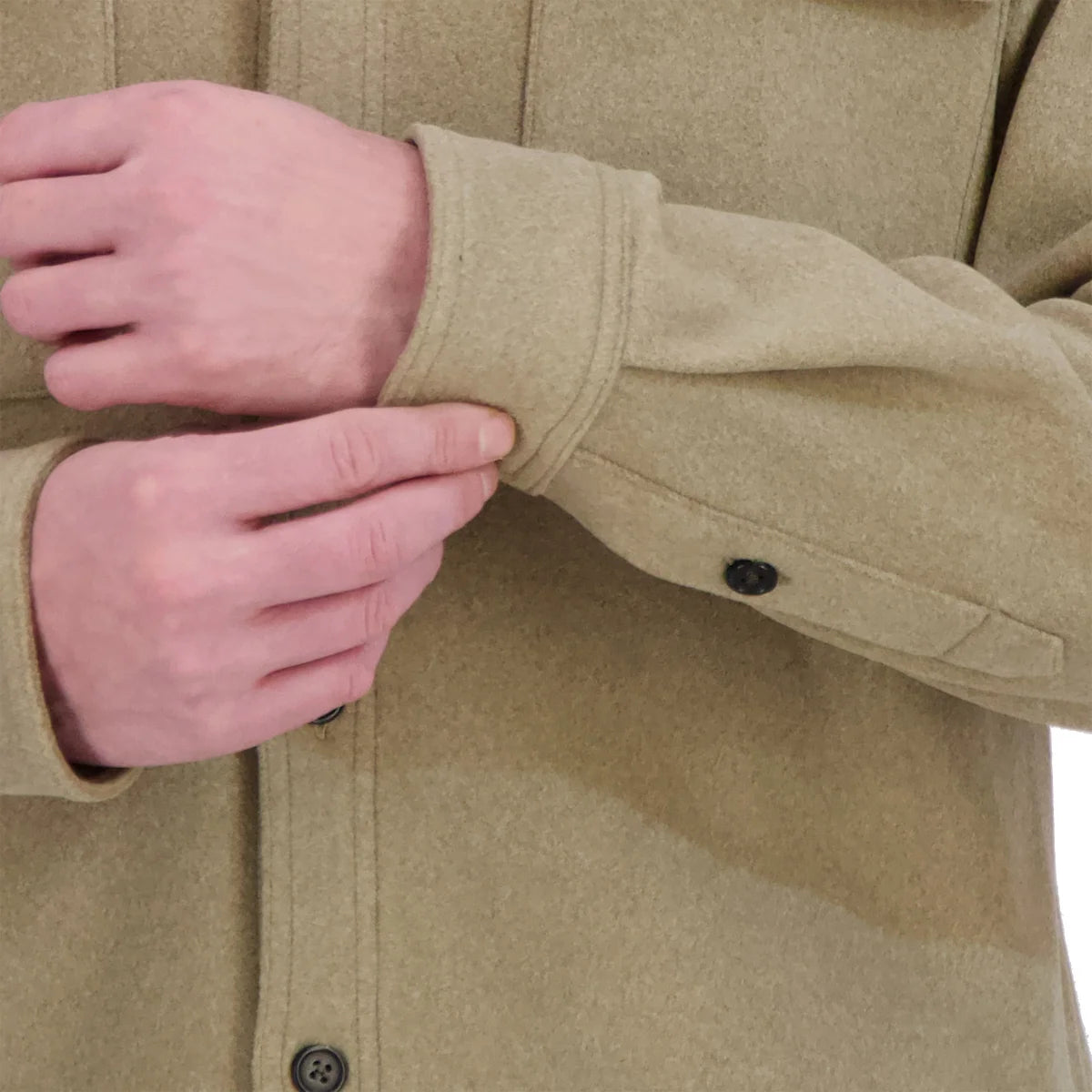 KIRKLAND SIGNATURE - Veste Chemise pour Homme-Mens-Shirt-Jacket-7771577- 1917485-Beige