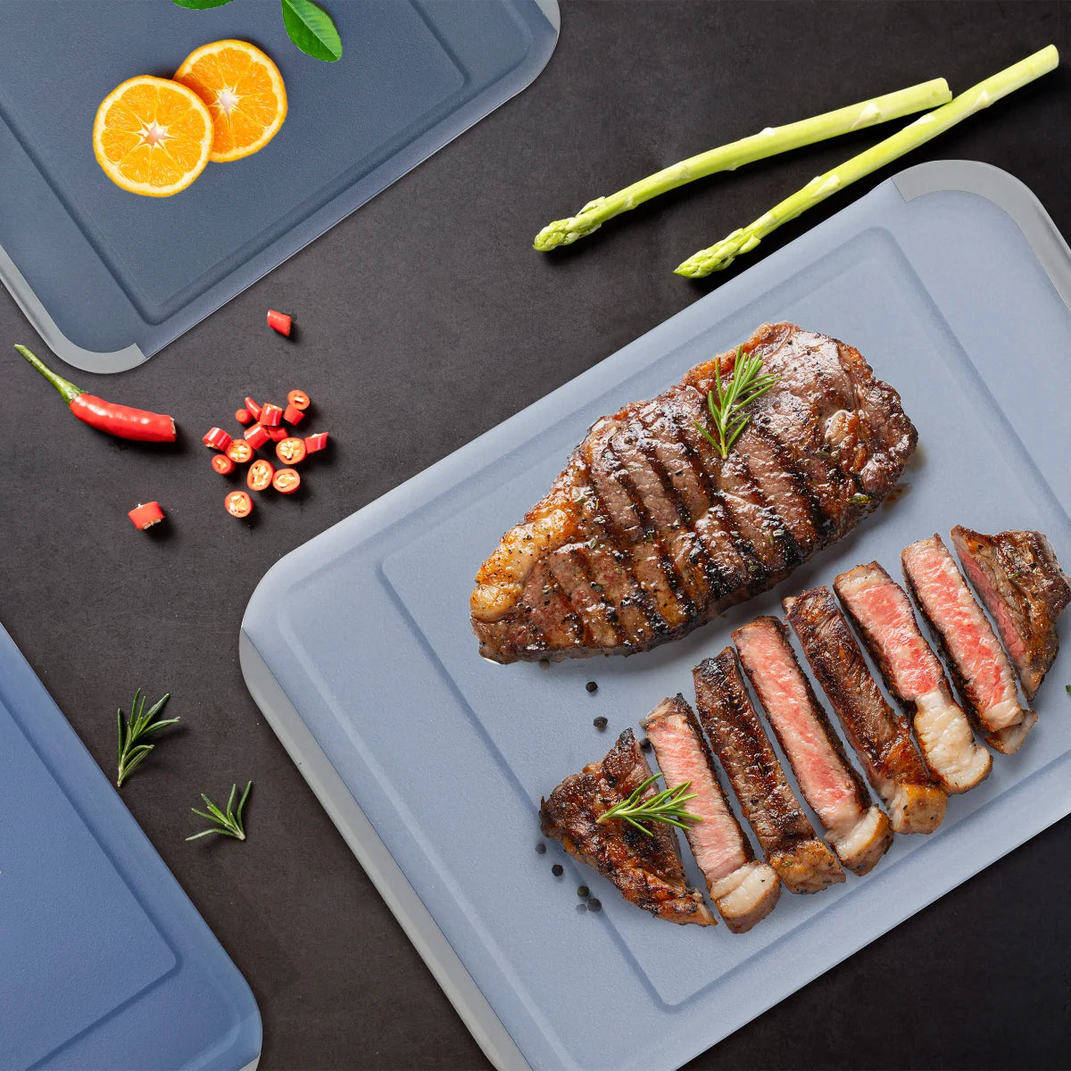 NEOFLAM - Ensemble de 3 Planches à Découper Translucides-set-piece-cutting-boards-translucent-costco-1796177-3