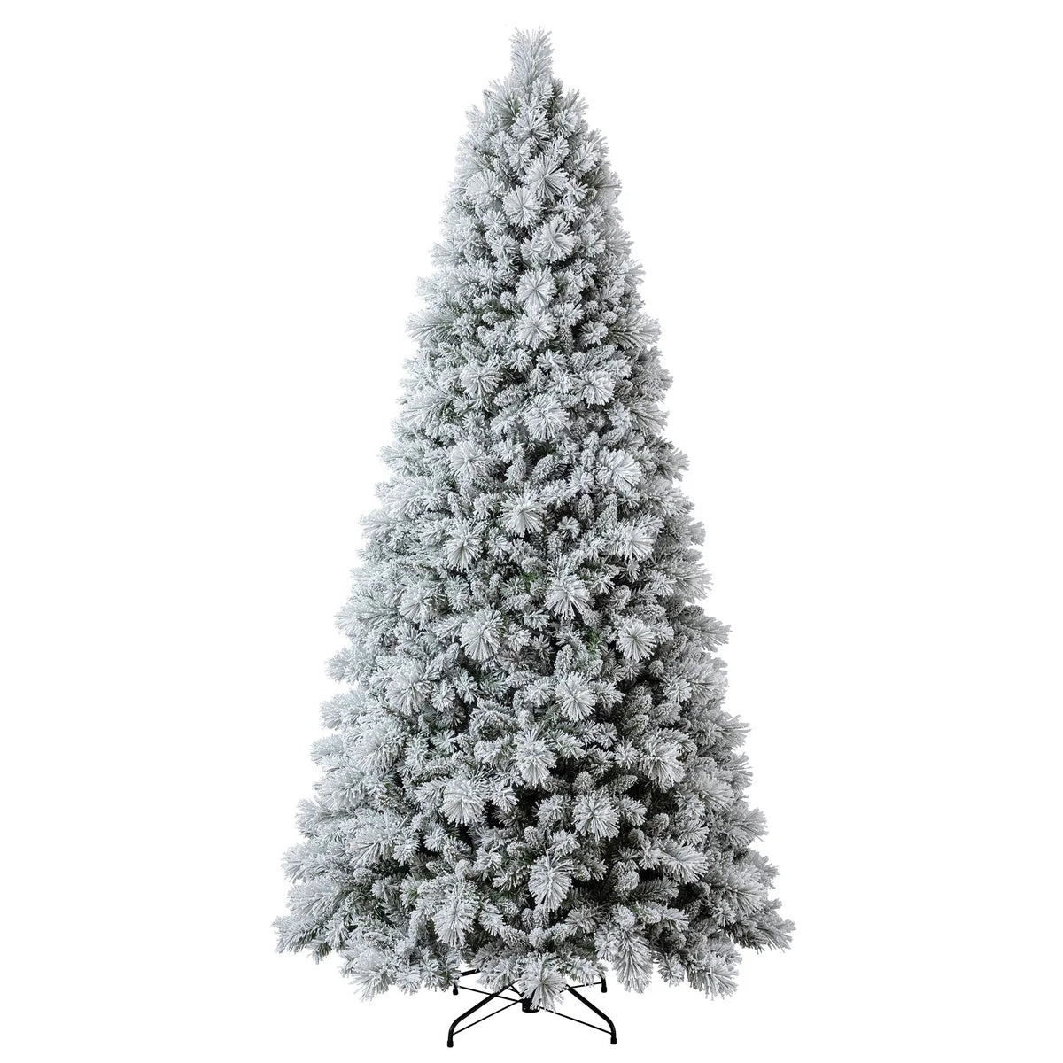 Sapin de Noël Artificiel Floqué de 9 pi *Boite Ouverte*-artificial-flocked-christmas-tree-costco-1784942-4
