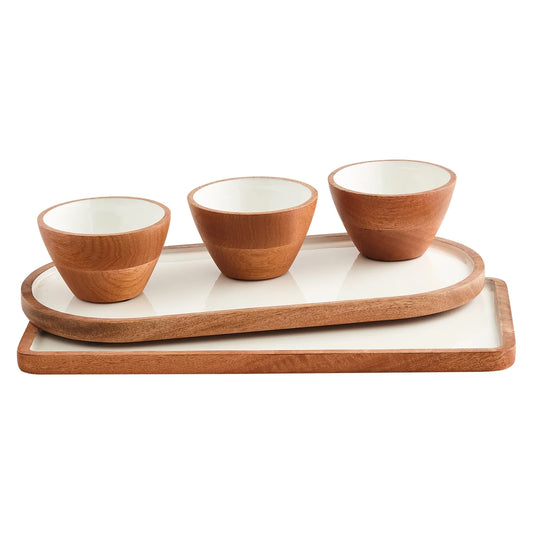 HOME INSPIRATION BY SAFDIE & CO. INC - Ensemble de Service 5 Pièces Émaillé *Boite Ouverte*-piece-enameled-seving-set-costco-1947034-2