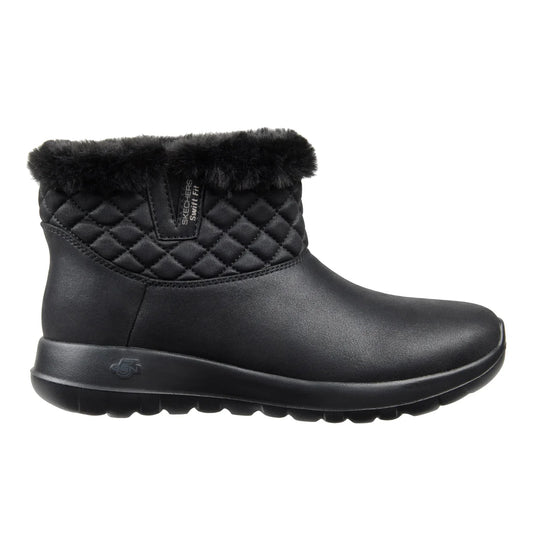 SKECHERS - Bottes pour Femme-Womens-swift-fit-boots-Noir-Black-1936271-1939616