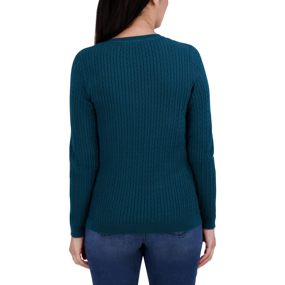 TOMMY HILFIGER - Chandail manches longues pour Femme-Womens-Long-Sleeve-Sweater-Vert-Green-1805210-1891564