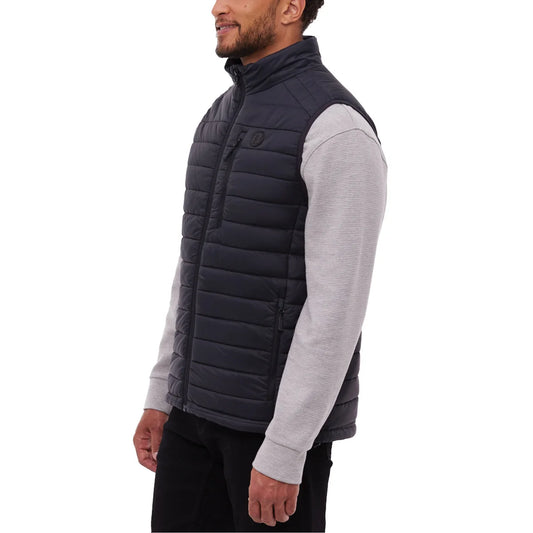 BENCH - Veste Sans Manche pour Homme-Mens-sleeveless-vest-Noir-Black-1927201-1928102