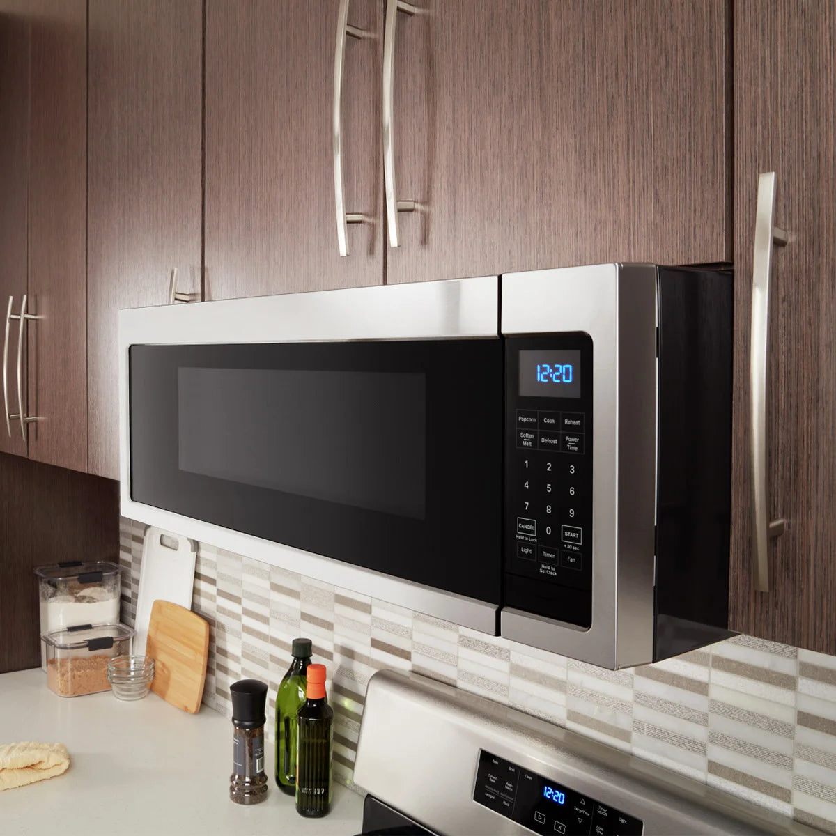 WHIRLPOOL - Four à Micro-Ondes Mince à Hotte Intégrée *Boite Ouverte*-LOW-PROFILE-MICROWAVE-HOOD-COMBINATION-COSTCO-7451252-YWML35011KS-8