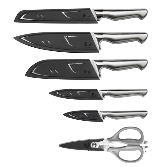CANGSHAN-ENSEMBLE-COUTEAUX-6-SÉRIE-SANFORD-FOURREAUX-SERIES-SHEATHS-KNIFE-SET-2