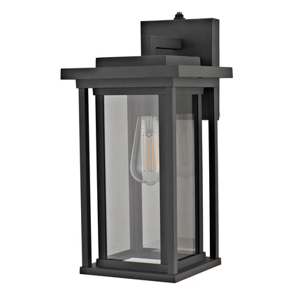 GOODEARTH LIGHTING - Lanterne Murale À DEL Extérieur-outdoor-LED-wall-lantern-noire-mat-black-matte-costco-1806310