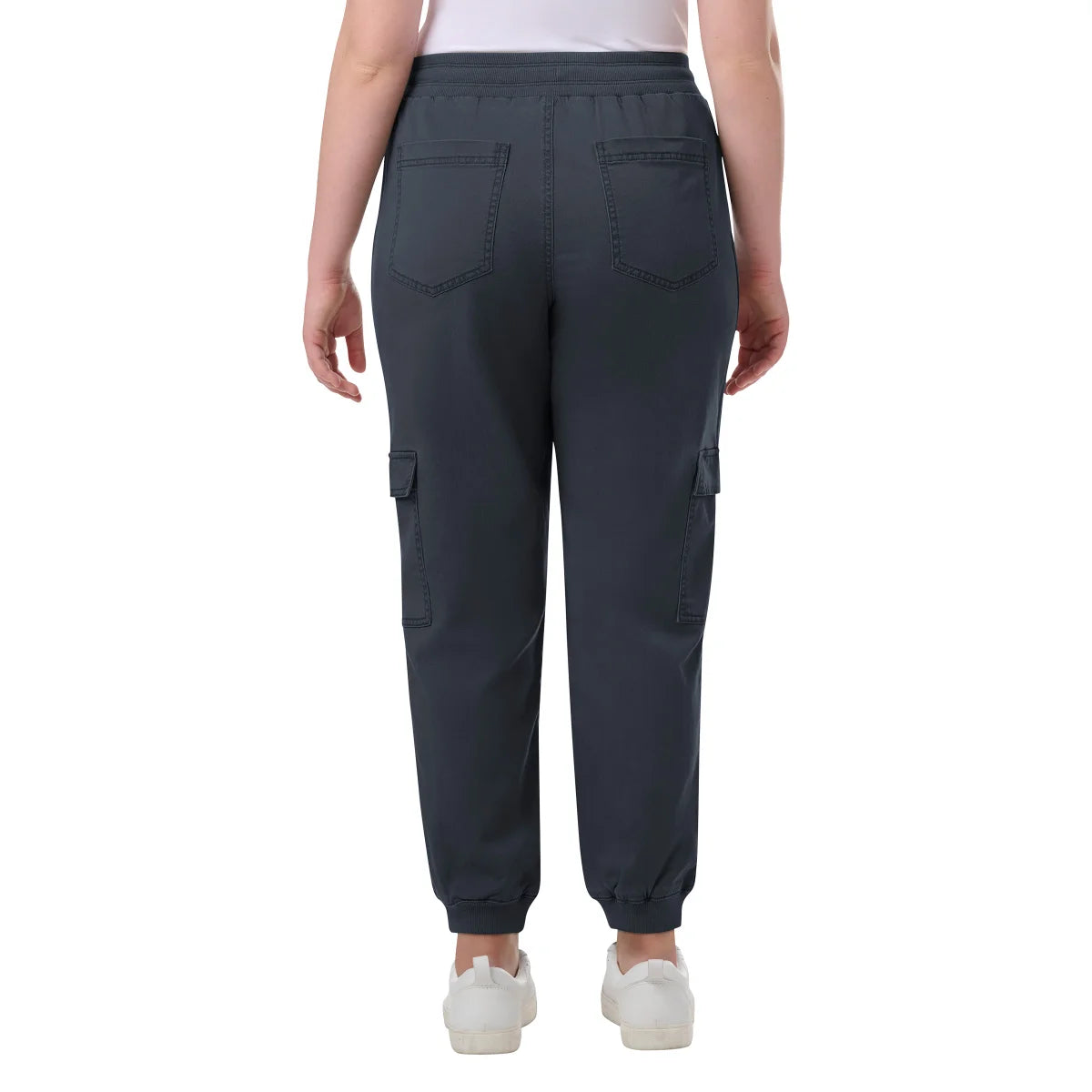 SLENDID - Pantalon Cargo pour Femme-Womens-Cargo-jogger-Noir-Black-1915720-1926591