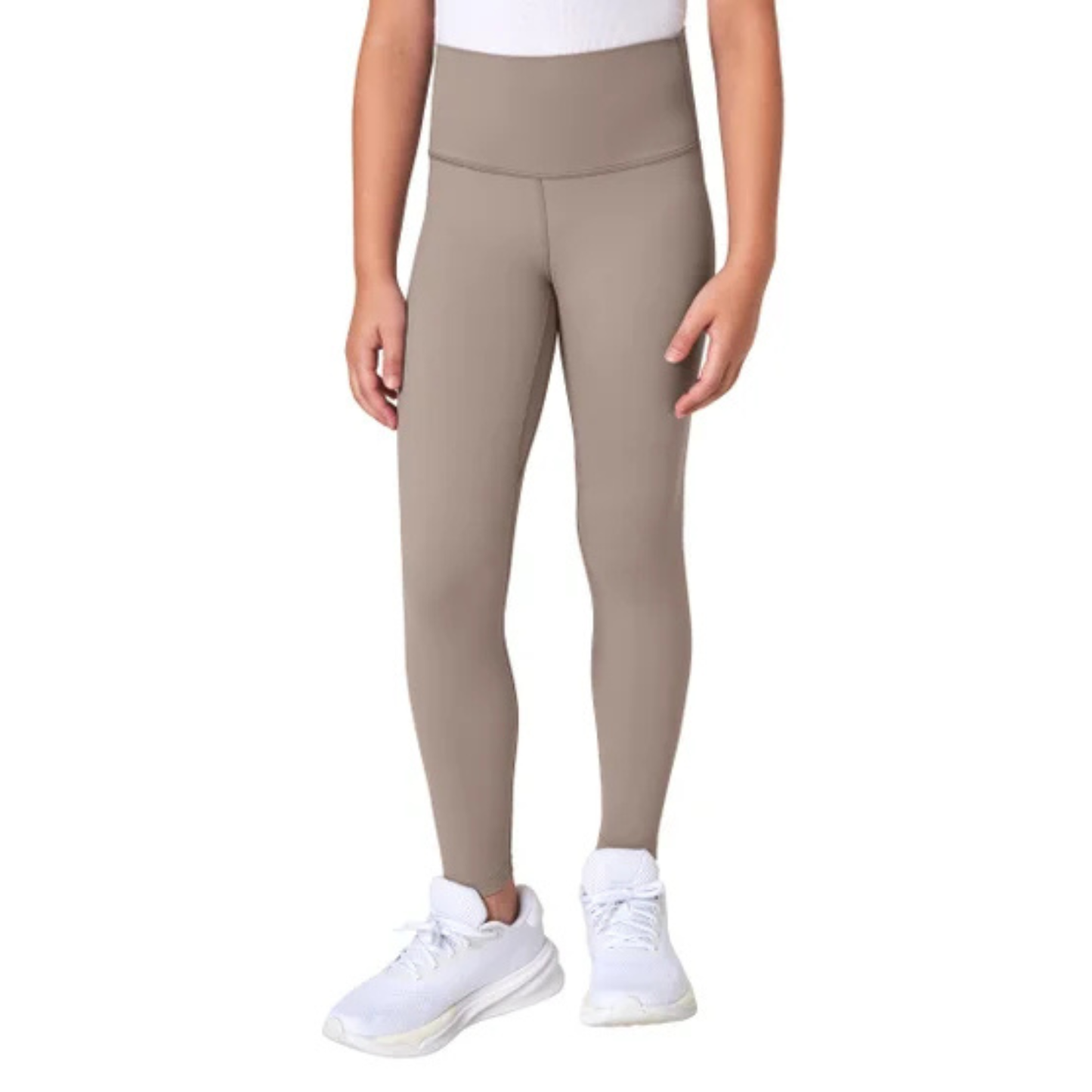 MONDETTA - Paquet de 2 Leggings pour Fille-pack-girls'-leggings-costco-1882727-beige-camel-chameau