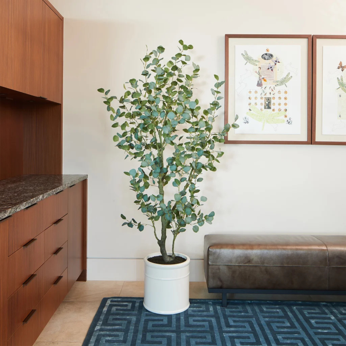 CGH - Eucalyptus Artificiel de 1,9 m *Boite Ouverte*-lifelike-faux-tree-6.6 ft- costco-1695603