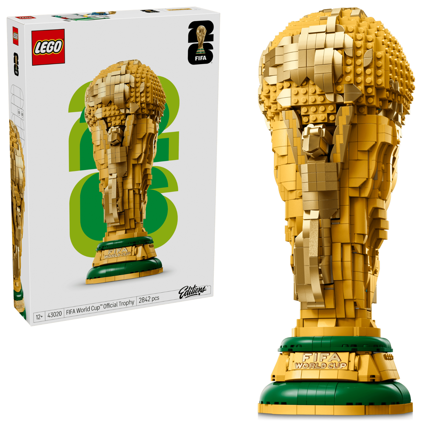 LEGO - Trophée Officiel de la Coupe du Monde de la FIFA 43020 *Boite Endommagée*-world-cup-official-trophy-2603432