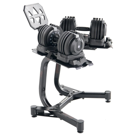 ECHELON - Ensemble d'Haltères Réglables avec Support *Tel Quel*-adjustable-dumbells-set-costco-stand-1999752