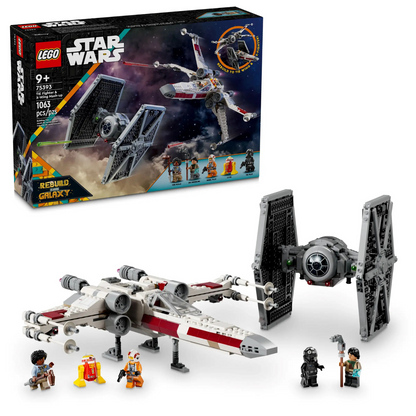 LEGO - La Fusion du Chasseur TIE et du X-Wing Star Wars 75393-mash-up-&-fighter