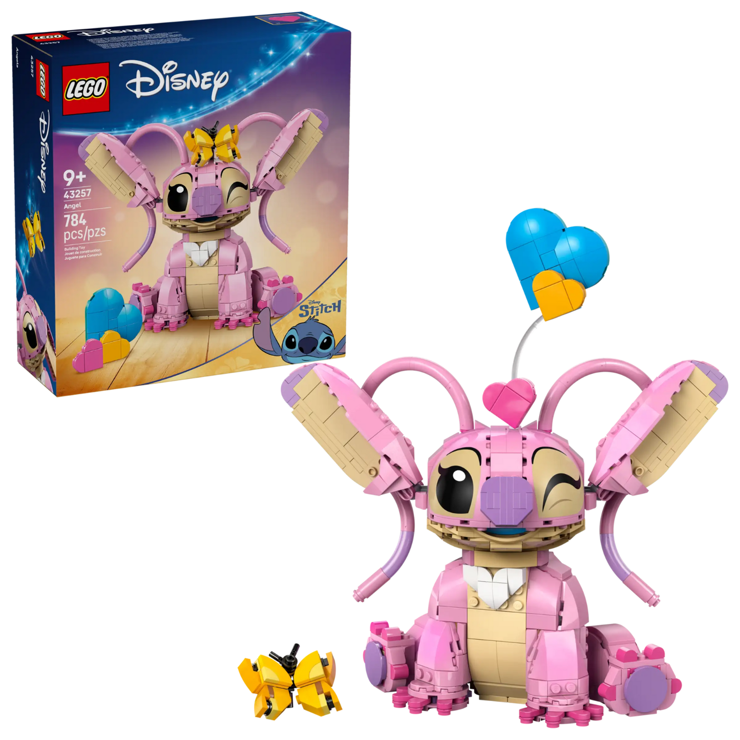 LEGO - Angel Stitch Disney 43257 *Boite Endommagée*-costco
