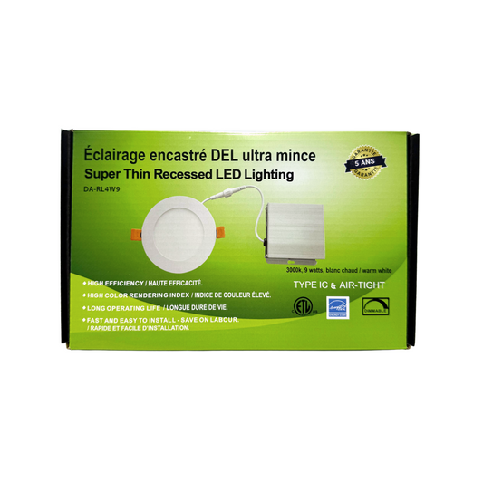 Super Thin Recessed LED Lighting