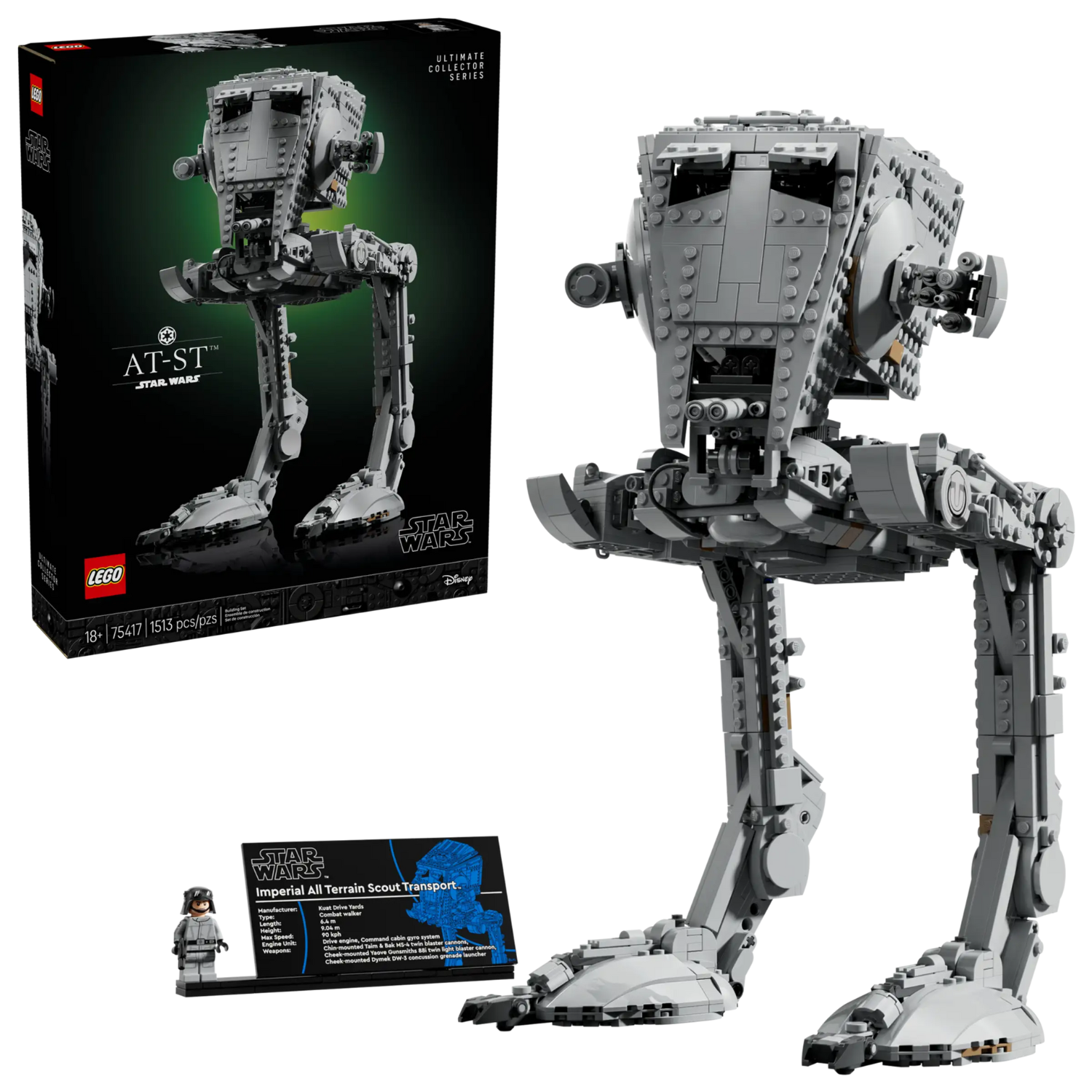 LEGO - Le Marcheur TS-TT Star Wars 75417 *Boite Ouverte*-walker-costco