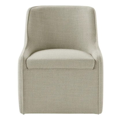 AIDEN & IVY - Chaise de Salle à Manger en Tissu Sans Accoudoirs avec Roulettes-fabric-armless-dining-chari-with-casters-costco-1861839-186849-beige-3