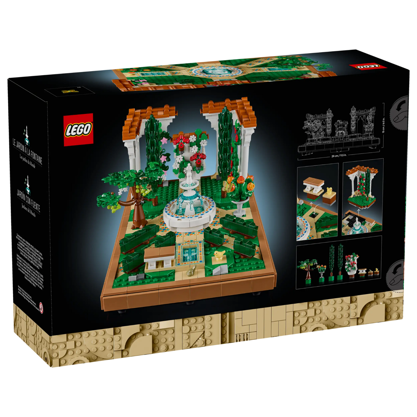 LEGO - Le Jardin à la Fontaine Icons 10359-fountain-garden-costco-2510359-2