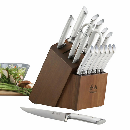 CANGSHAN - Rainier Series 17-Piece Knife Block Set