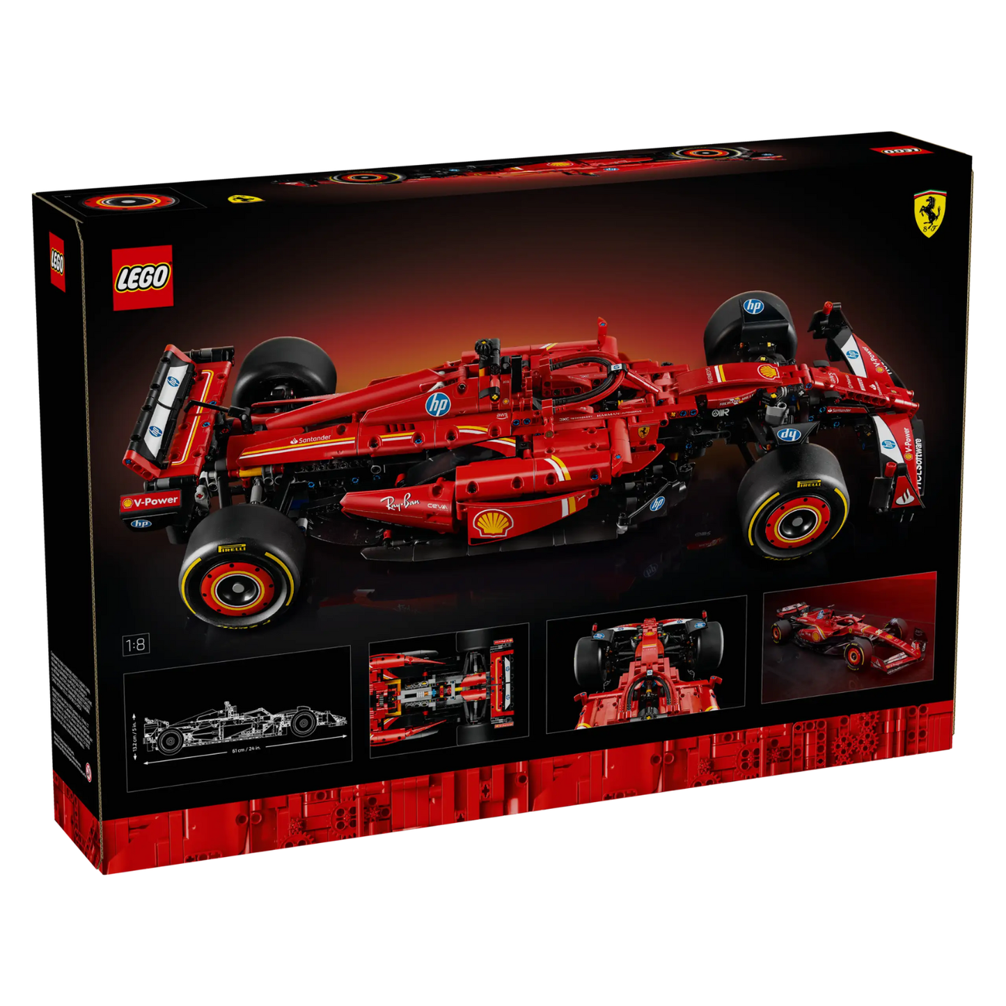 LEGO - Voiture Ferrari SF-24 F1 42207-car-technic-costco-2542207-2