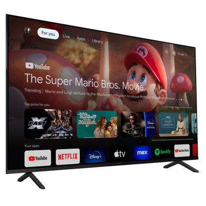 SONY - Téléviseur Intelligent Google HDR DEL UHD 4K S30 de 50 po *Boite Ouverte*-SMART-TV-K50S30B.UC2-costco-9593050-2
