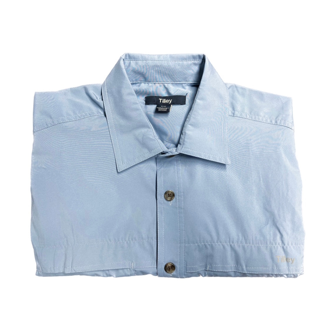 TILLEY-CHEMISE-MANCHES-COURTES-HOMME-MEN-SHORTSLEEVE-SHIRT-BUTTON-UP