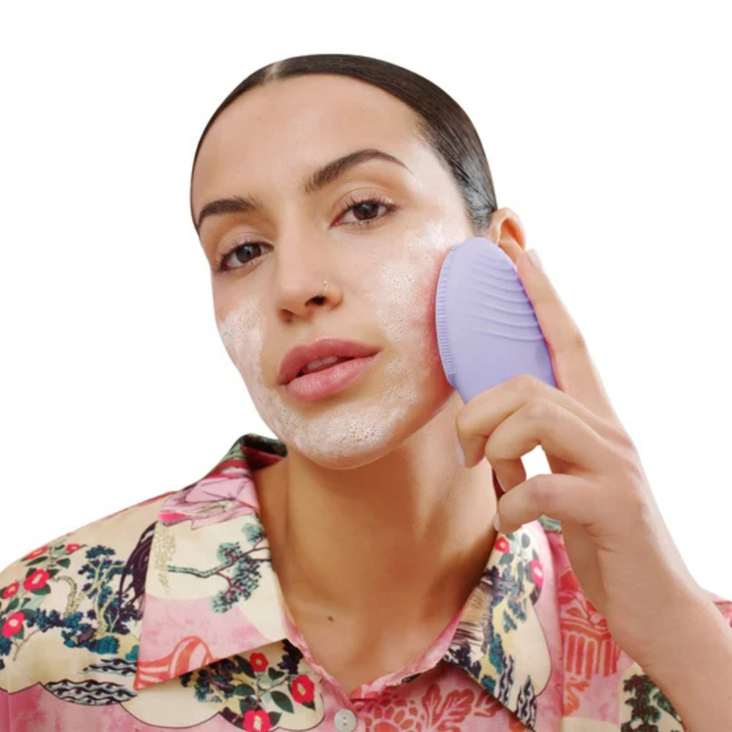 FOREO - Appareil Nettoyant & Massage Raffermissant pour Peau Sensible Luna 3 *Tel Quel*-smart-facial-cleansing-&-firming-massage-costco-1867691-3