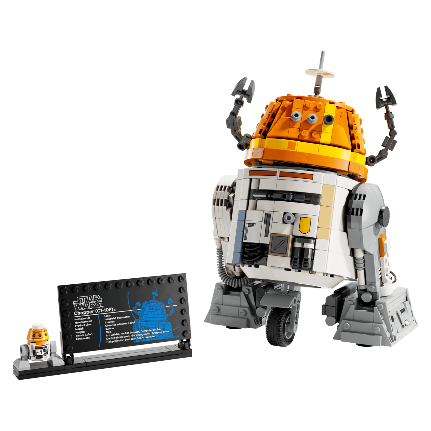 LEGO - Le Droïde Astromécano Chopper (C1-10P) Star Wars 75416 *Boite Endommagée*