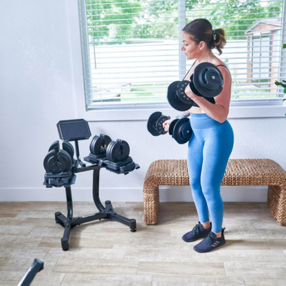 ECHELON - Ensemble d'Haltères Réglables avec Support *Tel Quel*-adjustable-dumbells-set-costco-stand-1999752-4