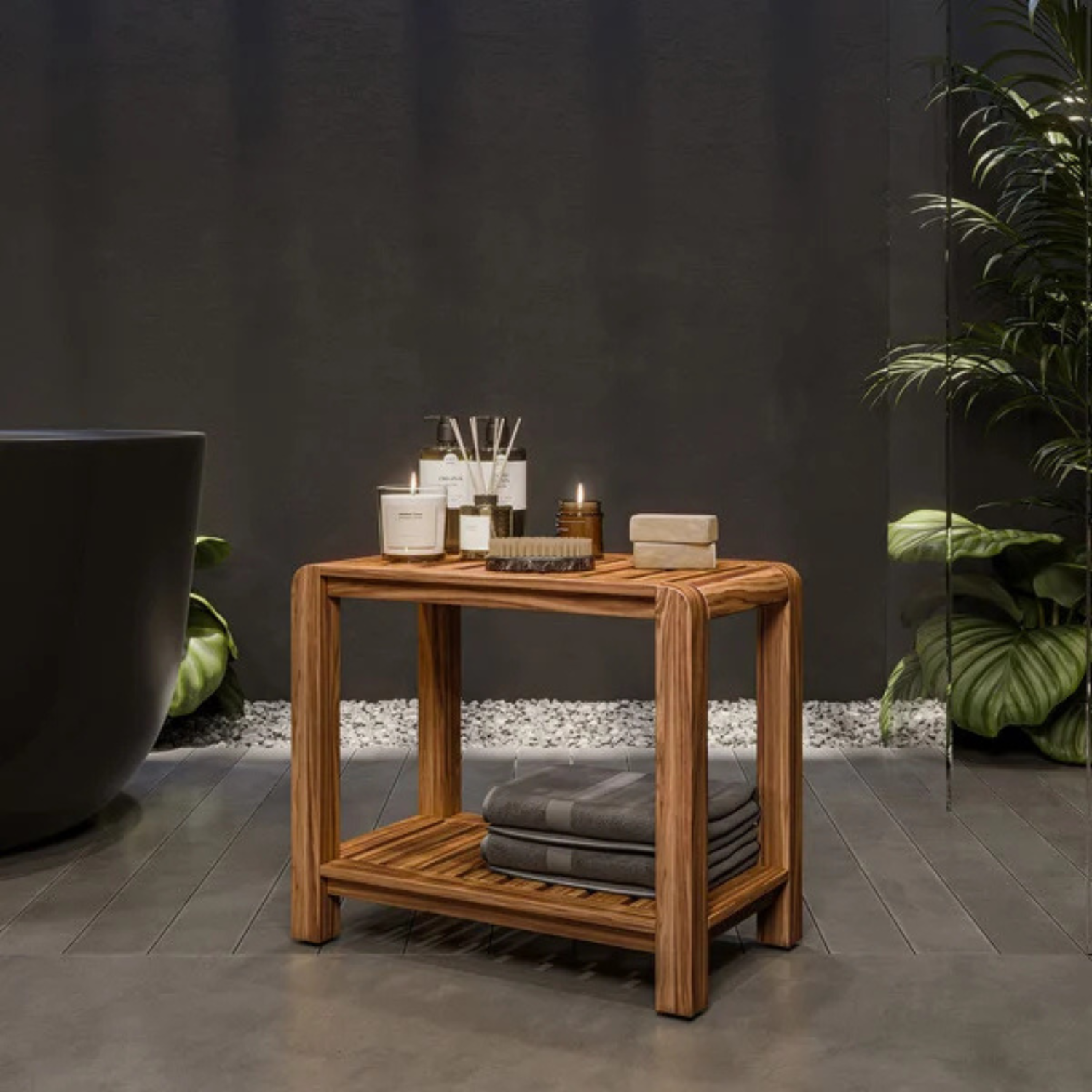 TEAK HAUS - Banc de Douche-shower-bench-costco-1856257-3