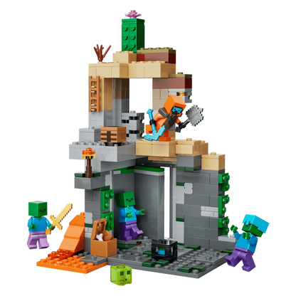 LEGO - Le Donjon aux Zombies Minecraft 21587 *Boite Endommagée*-zombie-dungeon-costco-3