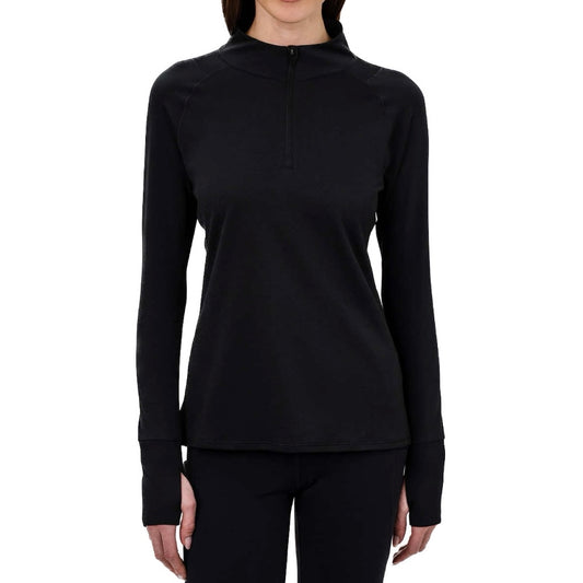 tuff-athletics-chandail-manches-longues-à-glissière-un-quart-femme-women's-active-quarter-zip-top