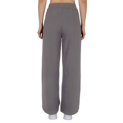 REFLEX - Pantalon Plissé en Tricot pour Femme-KNIT-PLEADED-TROUSER-PANT-COSTCO-1908930-GRIS-GREY-2