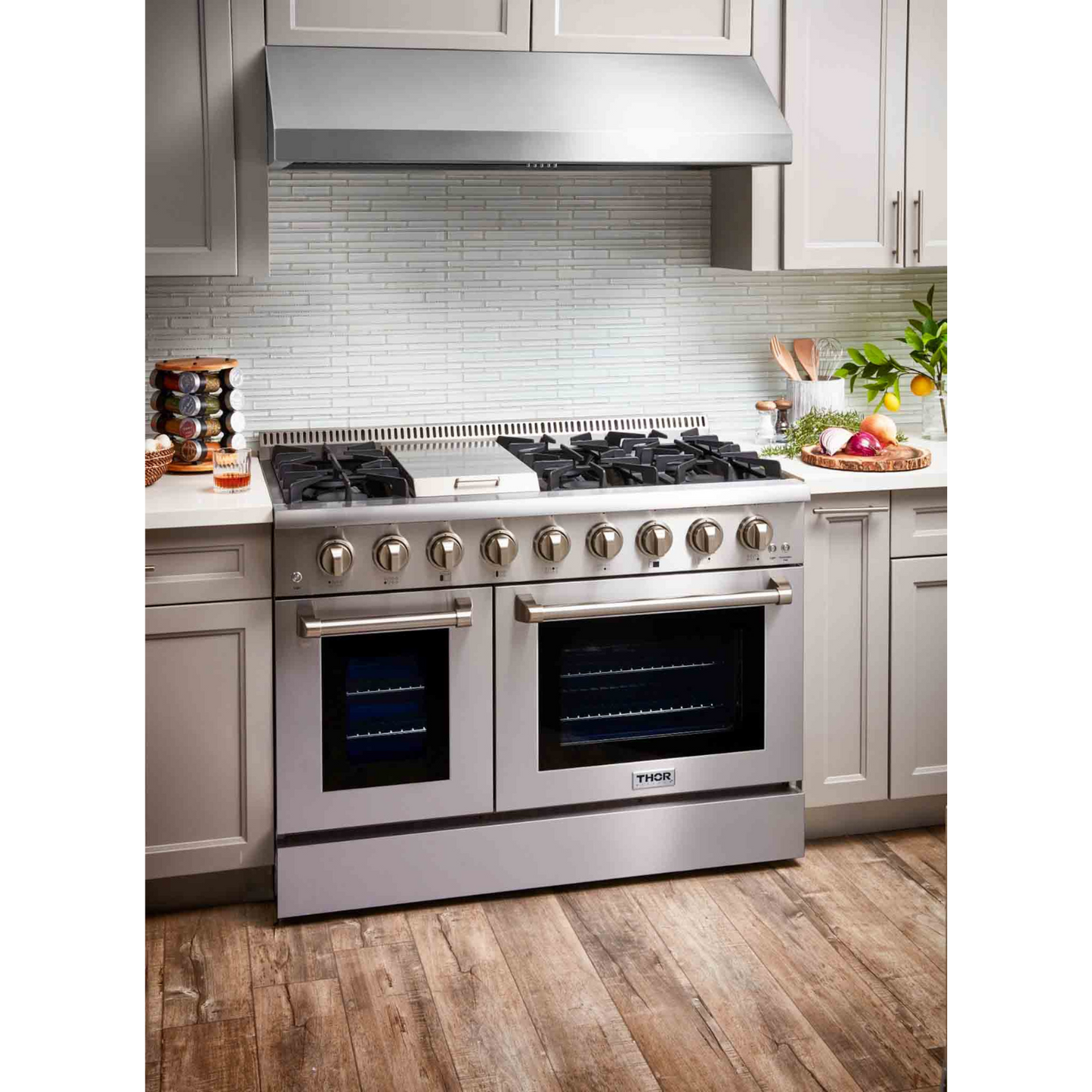 THOR KITCHEN - Hotte de Cuisine Sous-Armoire de 48 po *Boite Ouverte*-48” Under Cabinet Range Hood in Stainless Steel with 1200 CFM-thr4806-4