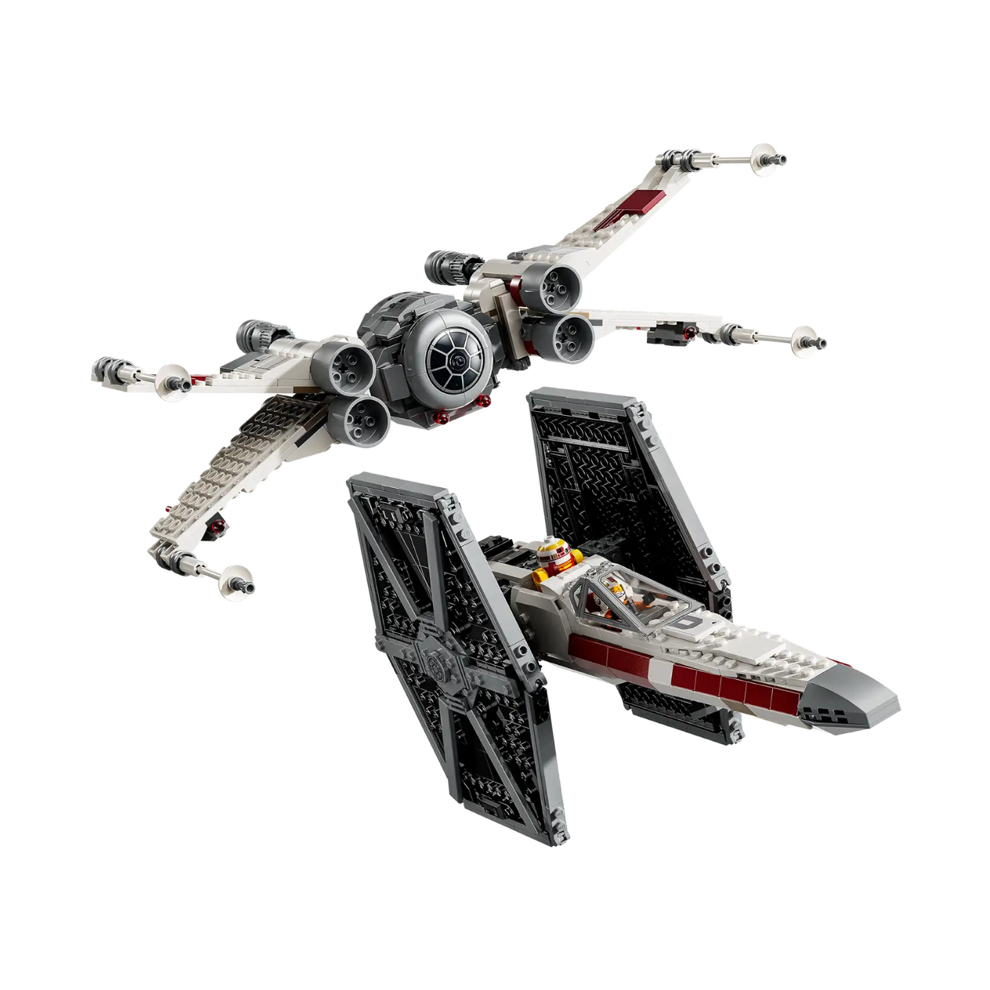 LEGO - La Fusion du Chasseur TIE et du X-Wing Star Wars 75393-mash-up-&-fighter-4
