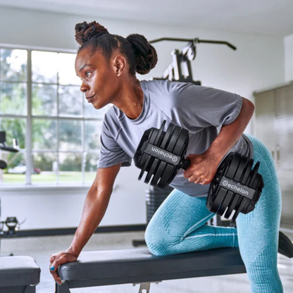 ECHELON - Ensemble d'Haltères Réglables avec Support *Tel Quel*-adjustable-dumbells-set-costco-stand-1999752-5