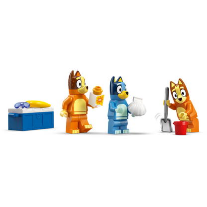 LEGO - L'Escapade à la Plage de la Famille de Bluey 11202-beach-&-family-car-trip-costco-5
