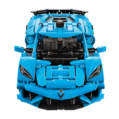 LEGO - Chevrolet Corvette Stingray Bleue Technic 42217 *Boite Endommagée*-costco-2542217-blue-7