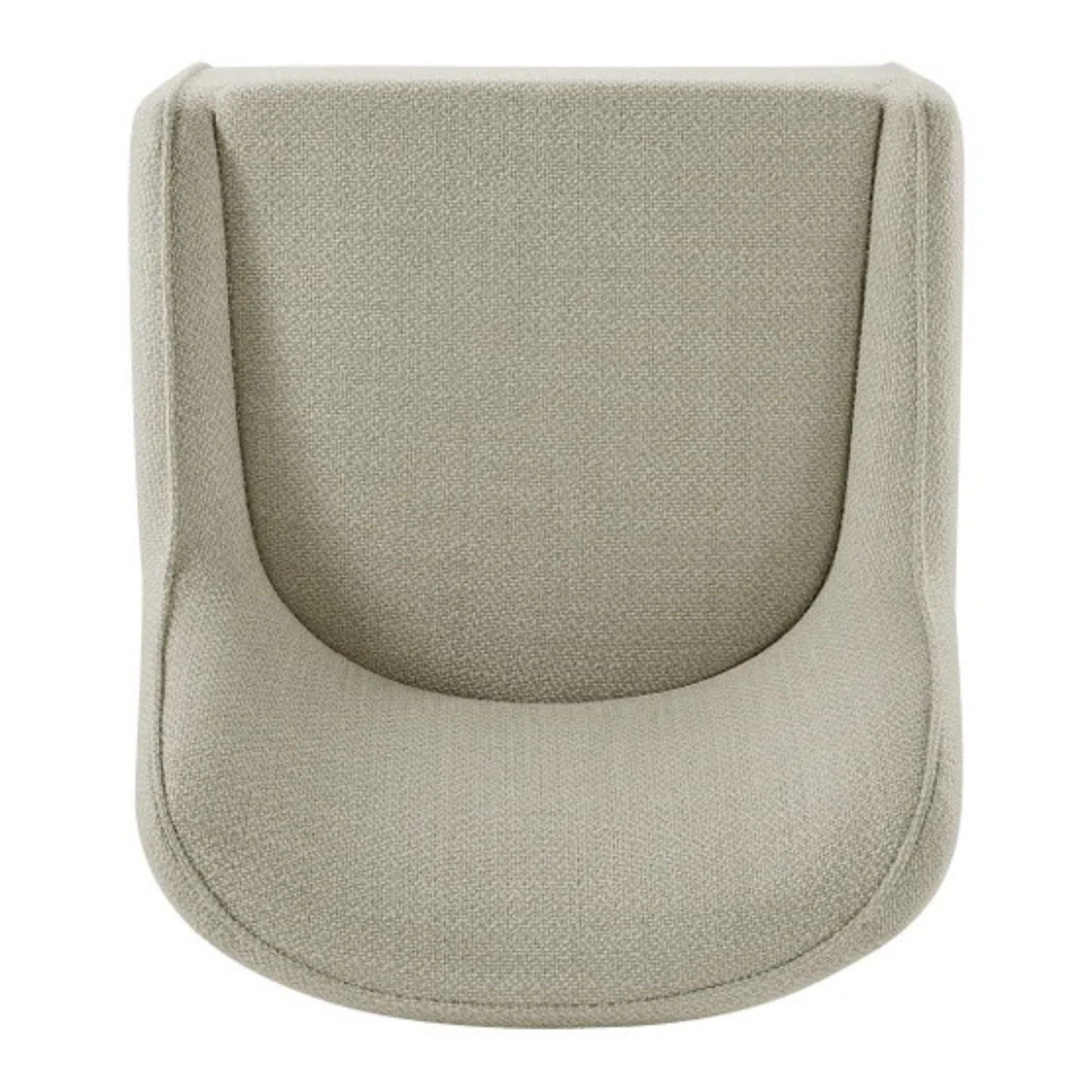 AIDEN & IVY - Chaise de Salle à Manger en Tissu Sans Accoudoirs avec Roulettes-fabric-armless-dining-chari-with-casters-costco-1861839-186849-beige-6