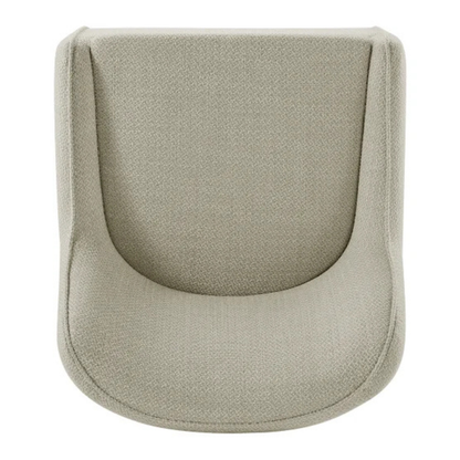AIDEN & IVY - Chaise de Salle à Manger en Tissu Sans Accoudoirs avec Roulettes-fabric-armless-dining-chari-with-casters-costco-1861839-186849-beige-6