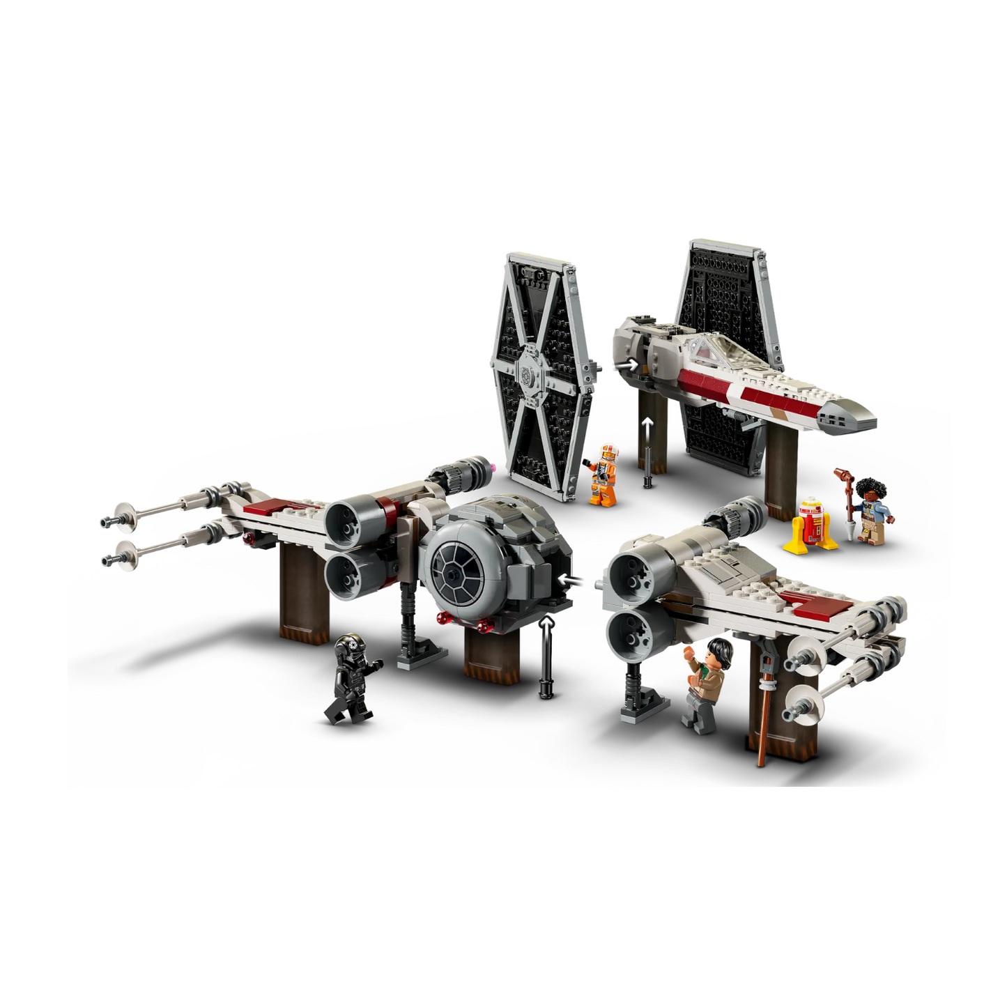 LEGO - La Fusion du Chasseur TIE et du X-Wing Star Wars 75393-mash-up-&-fighter-6