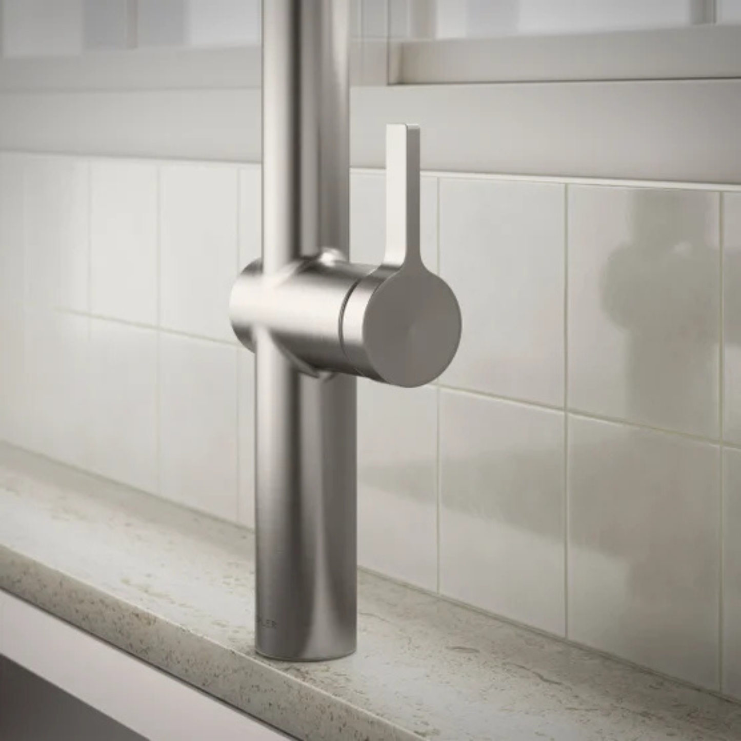 KOHLER - Robinet d'Évier Semi-Professionnel de Cuisine Rétractable Haku-semi-professional-pull-down-kitchen-faucet-costco-1806370-stainless-steel-acier-inoxydable-6