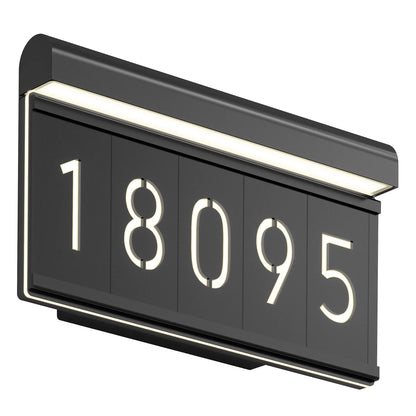 ARTIKA - Plaque d'Adresse Murale à Del Bowen-LED-ADDRESS-WALL-LIGHT-COSTCO-1938103-OUT-BOW5C-C1BL-4